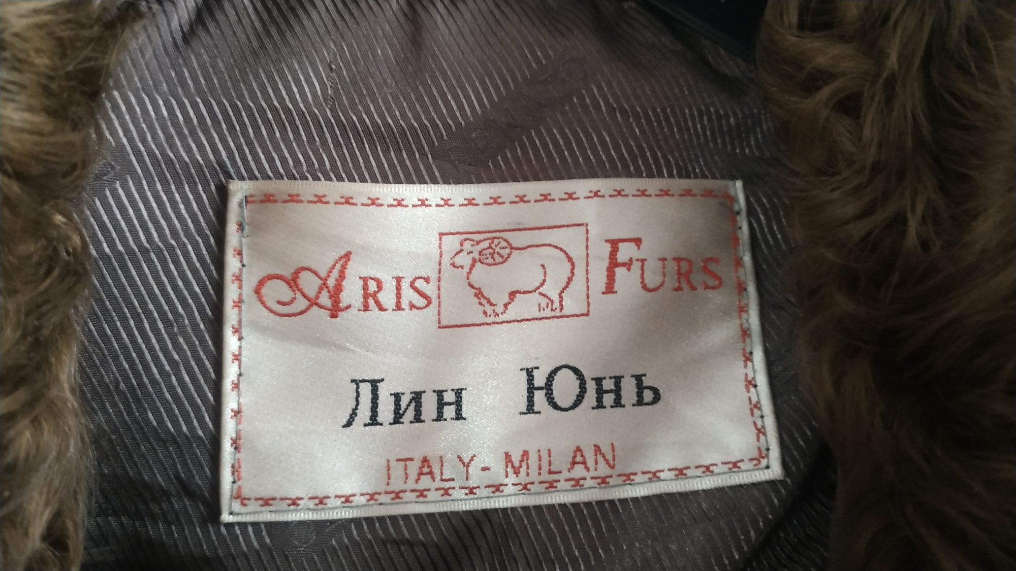 Aris Furs greckie futro naturalne ,płaszcz,oryginalne, shearling