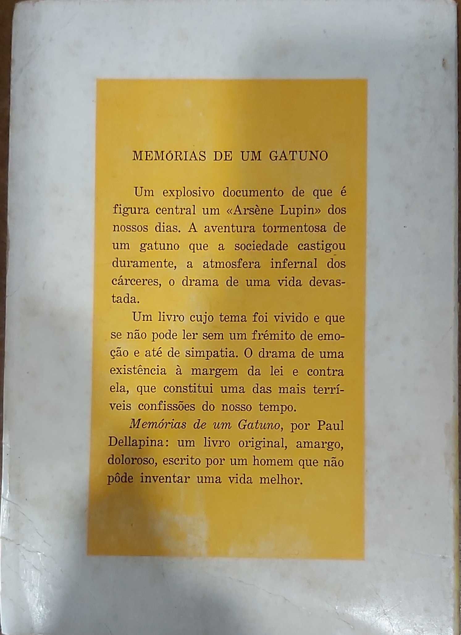 Livro Ref Par1  - Paul Dellapina - Memórias de um gatuno