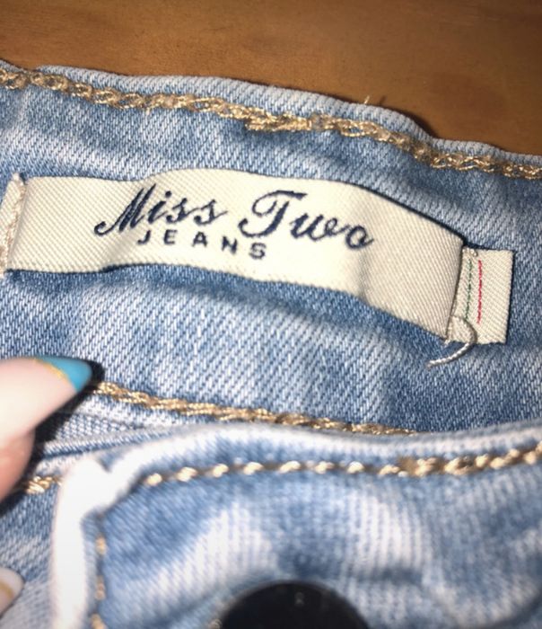 Calções de ganga azul claros