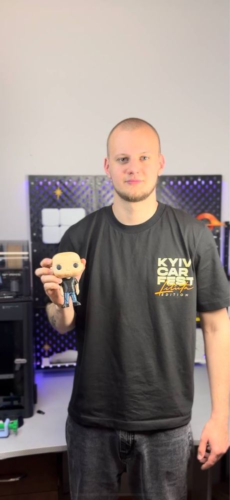 Індивідуальна 3D-фігурка в стилі Funko Pop по вашому фото