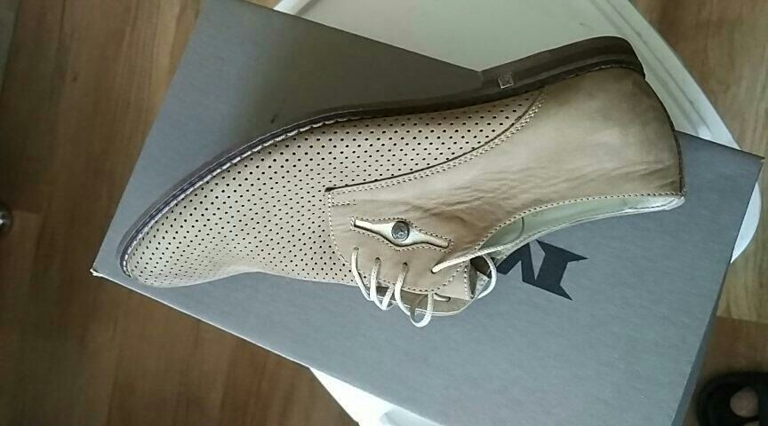 Мида летние кожанные туфли