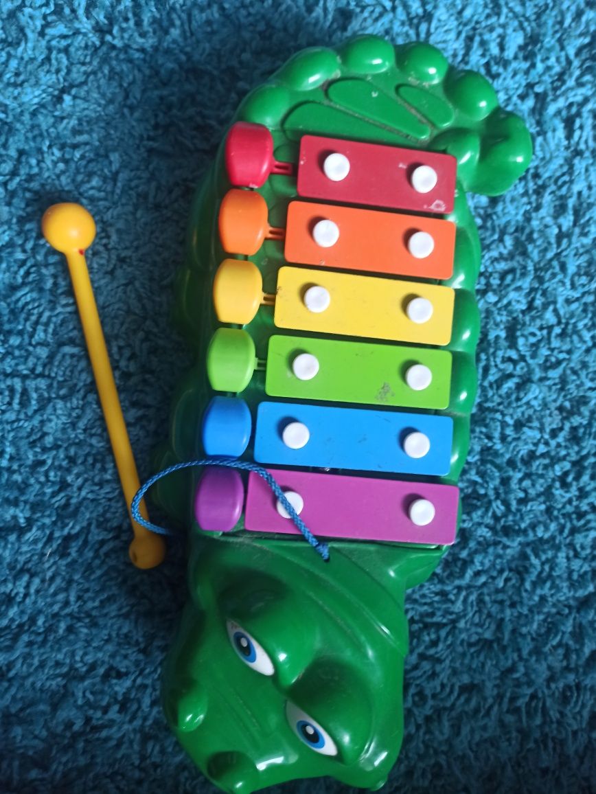 Cymbałki krokodyl dla dziecka Fisher Price