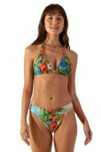 Brazylijskie bikini floral kwiaty Blueman Honolulu tanga cheeky M/38