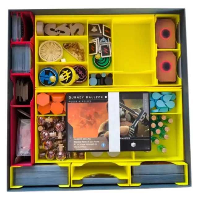 Органайзери для настільних ігор, жетони, міпли, тайли та інше 3D друк