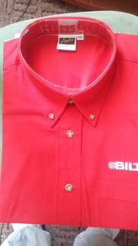 Рубашка чоловіча червона нова, розмір ХL
