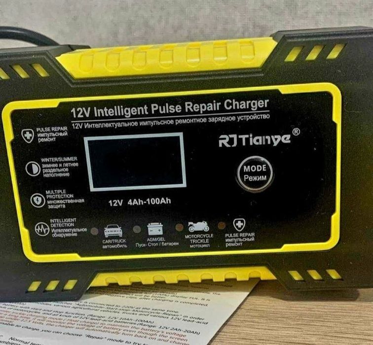 А/м зарядний імпульсний пристрій для акумулятора 12V 6А