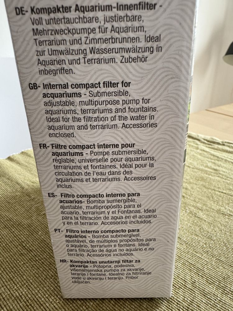 Filtro para Aquario Domestico