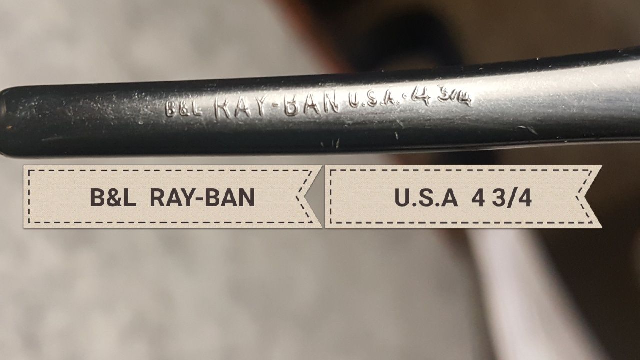 RAY-BAN made in USA anos 70