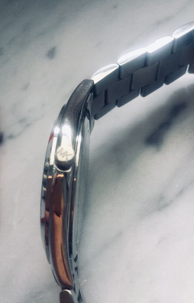 Srebrny zegarek Michael Kors MK3178