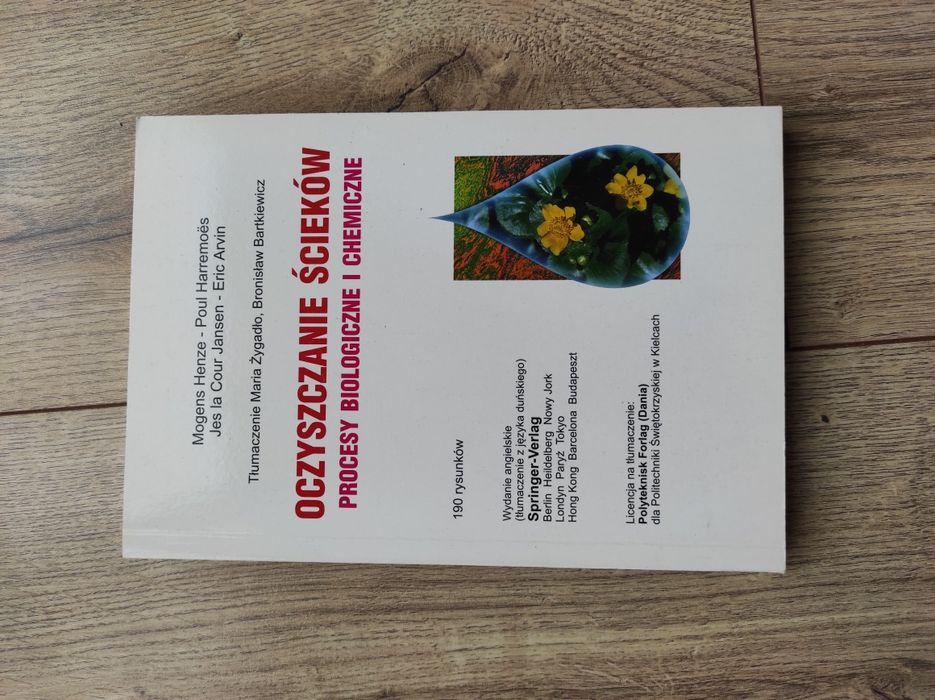 Oczyszczanie ścieków Henze,Harremoës,Jansen,Arvin Polit. Świętokrzyska