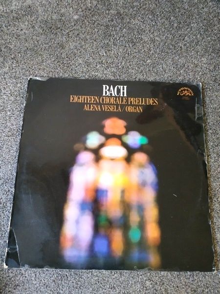 Płyta winylowa Bach Eighteen Chorale Preludes