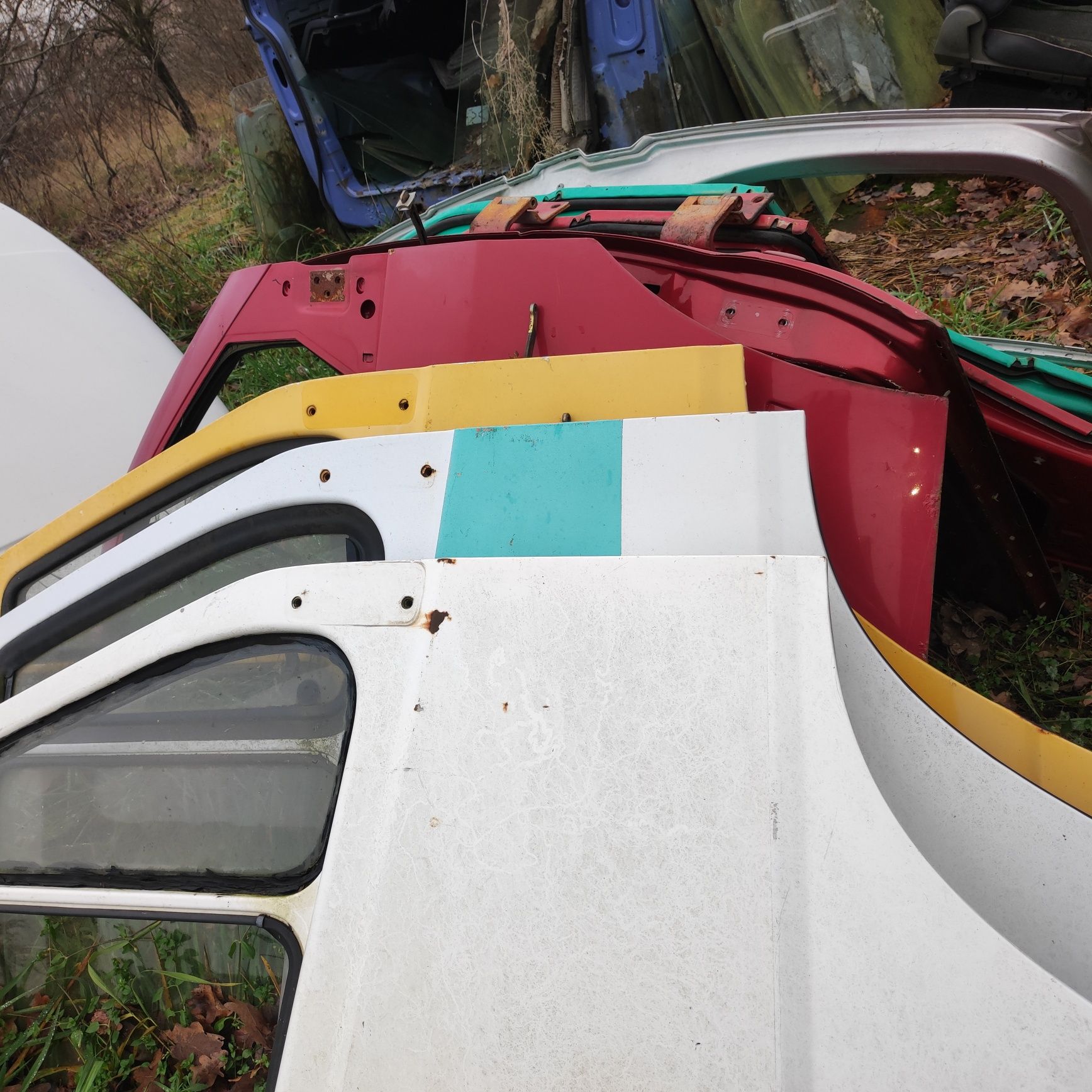 VW t1 t2 T3 T4 Transporter drzwi maska zderzak klapa tylna lampa