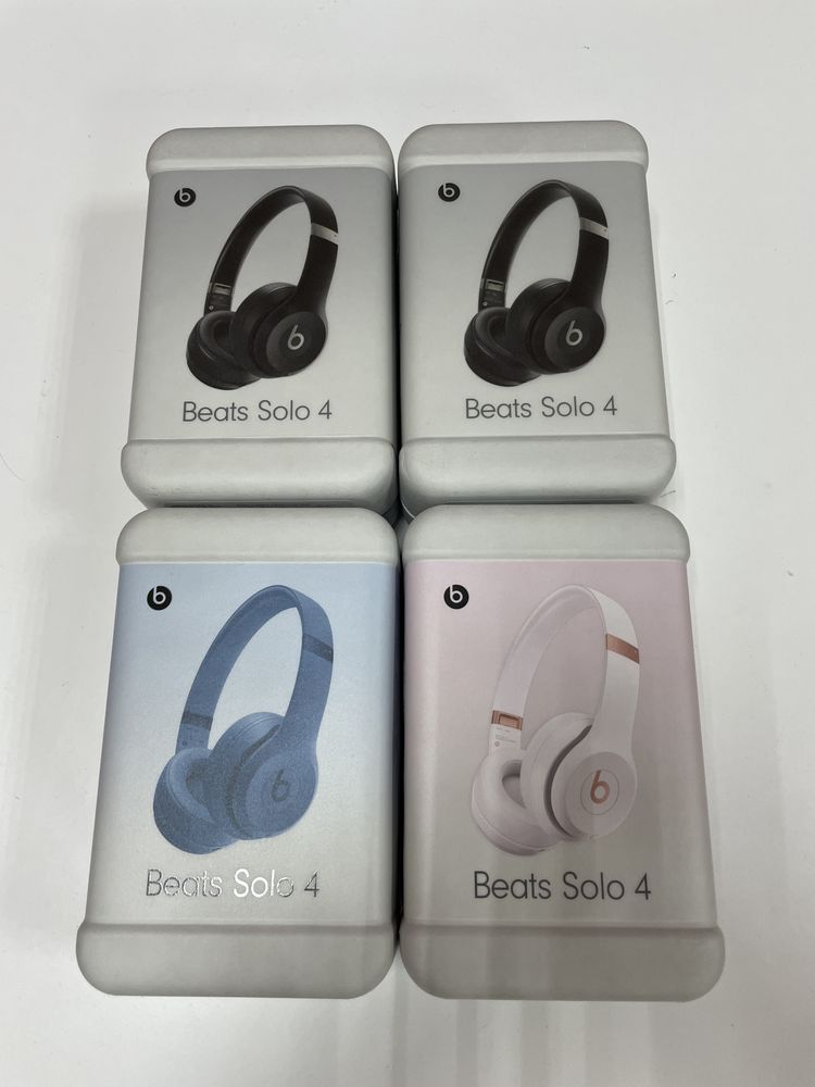 Нові Бездротові навушники Beats Solo 4 Cloud Pink MUW33  Магазин