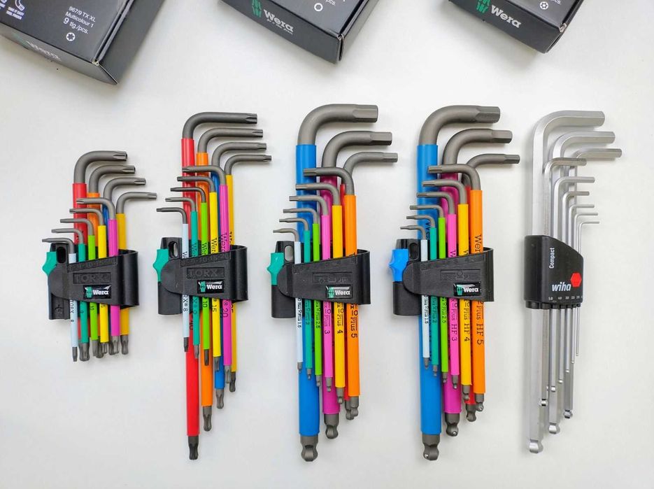 Г-подібні ключі Wera Hex/Torx Wiha