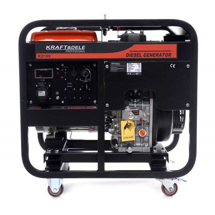 KRAFT&DELE Agregat Prądotwórczy Generator 9000w 220v/50hz Avr KD169