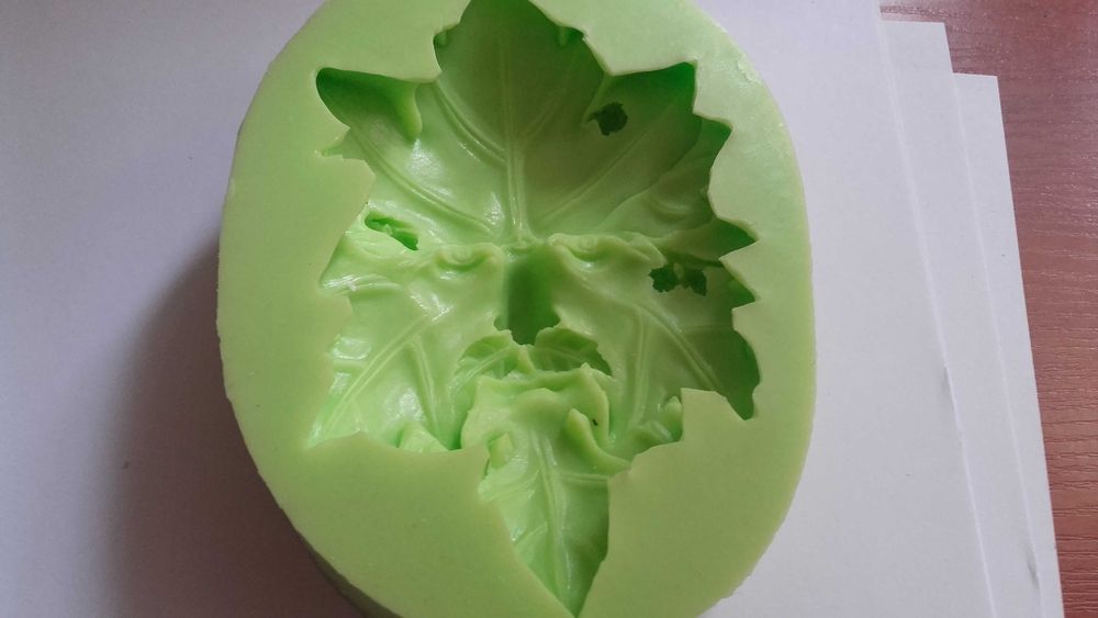 Foremka silikonowa jesienny dziadek decoupage