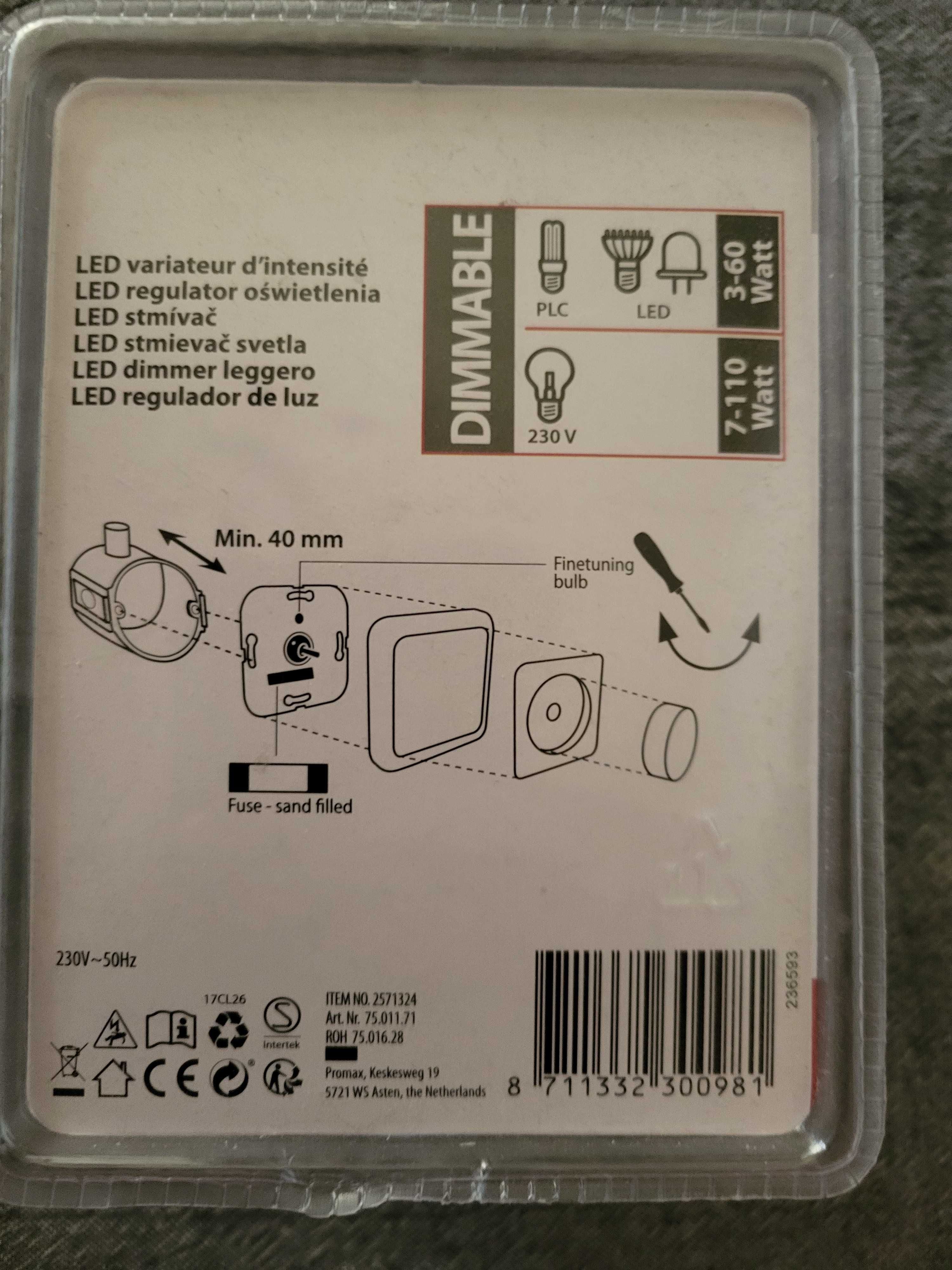 Sterownik regulator swiatla