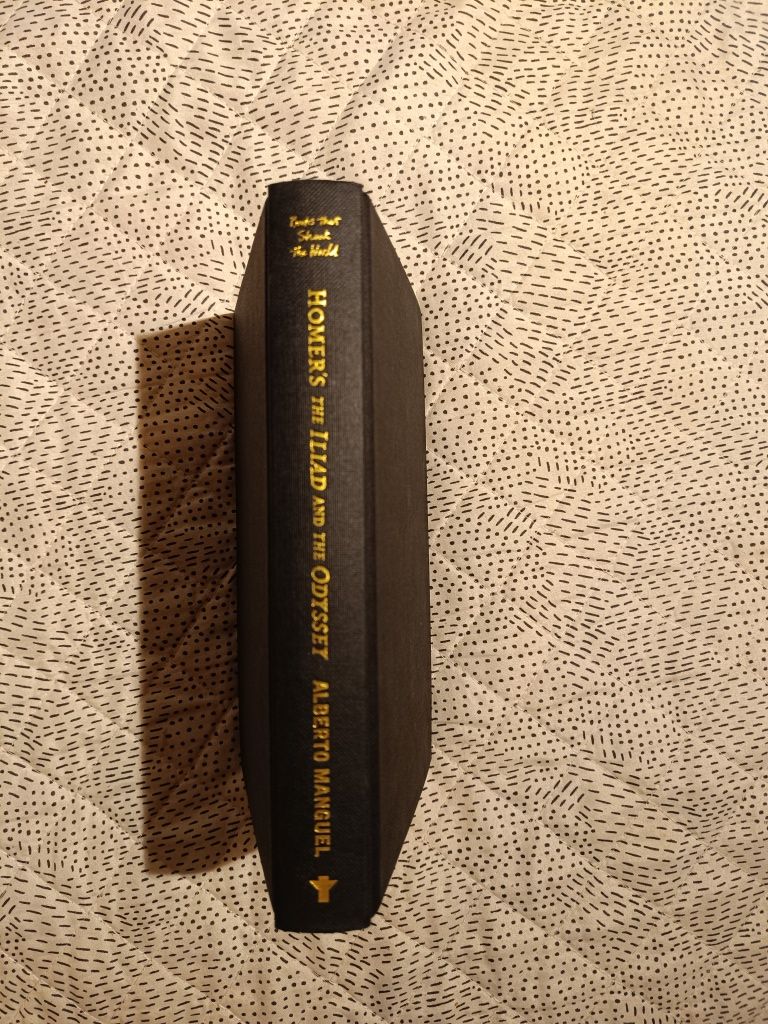 Livro "The Iliad and The Odyssey - A Biography", Manguel (portes gráti