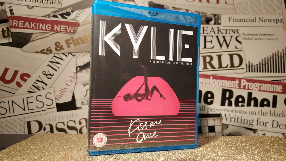 Kylie Minogue - Kiss Me Once Live At The SSE Hydro Blu-ray + 2x CD