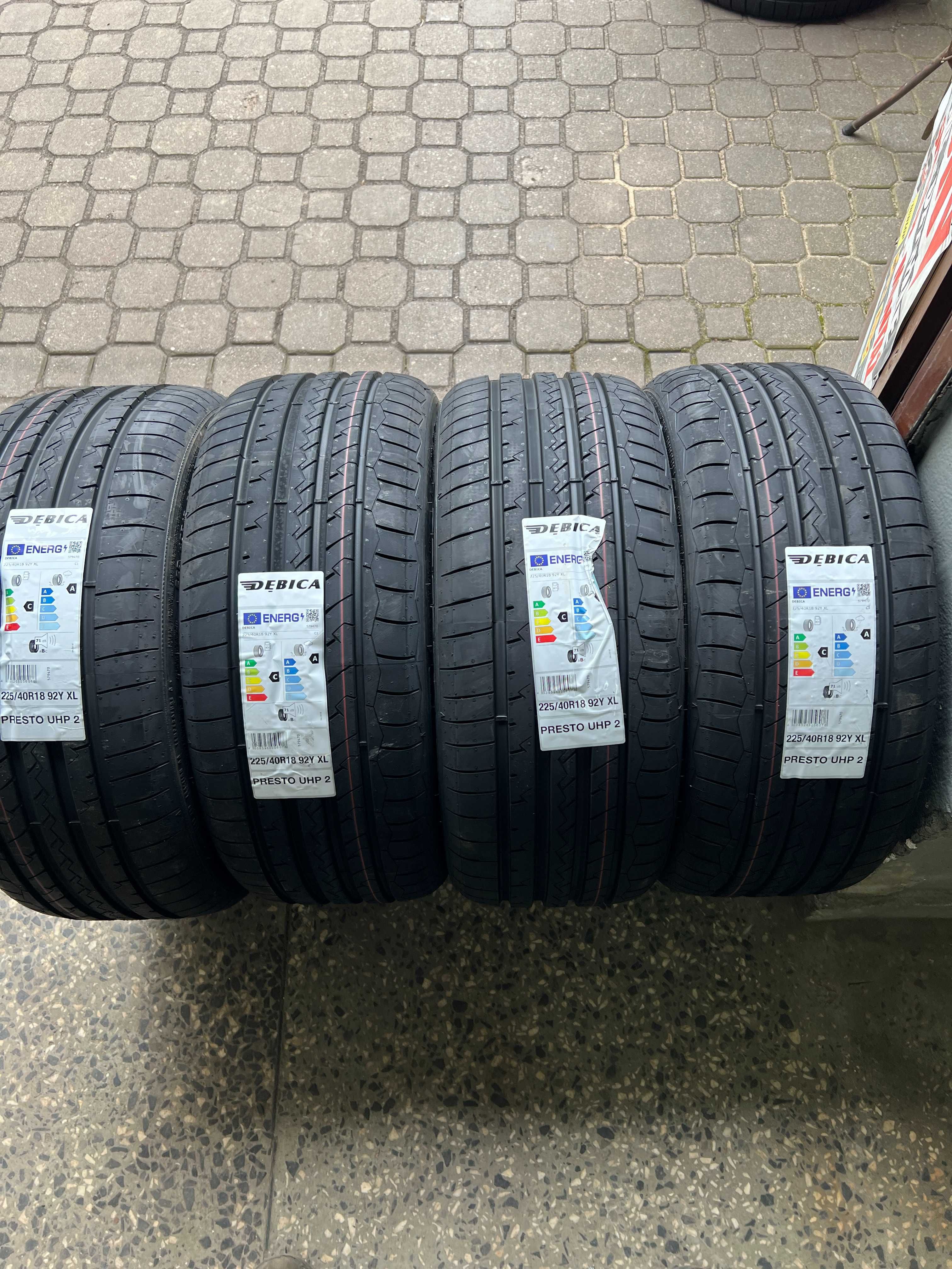 225/40r18 dębica  nowe opony letnie 2024r montaż w cenie !