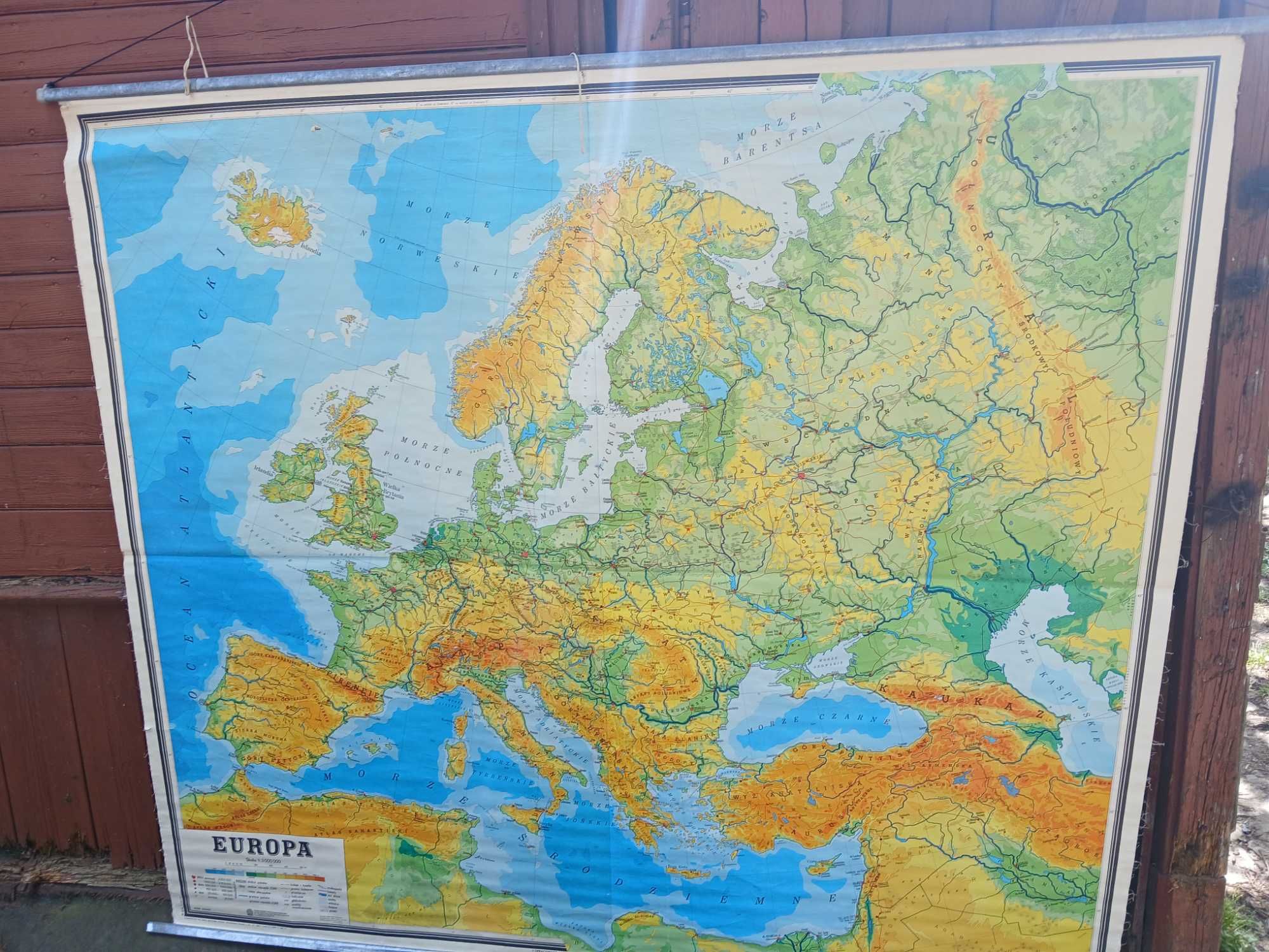 Mapa szkolna plotno