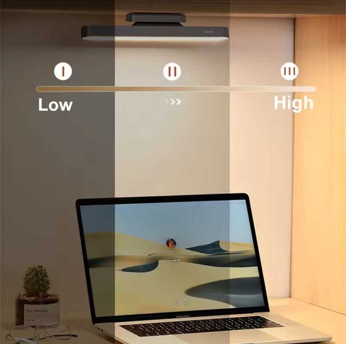 Лампа Baseus Magnetic Stepless Dimming Charging Desk Lamp Гарантія