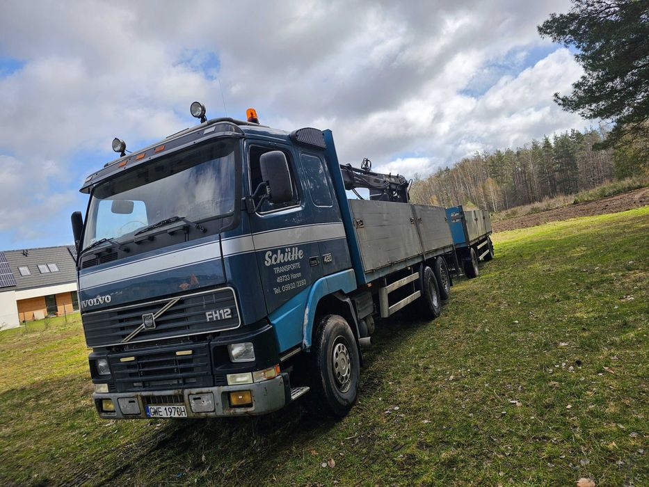 Samochód ciężarowy VOLVO FH12 + HDS HIAB 140