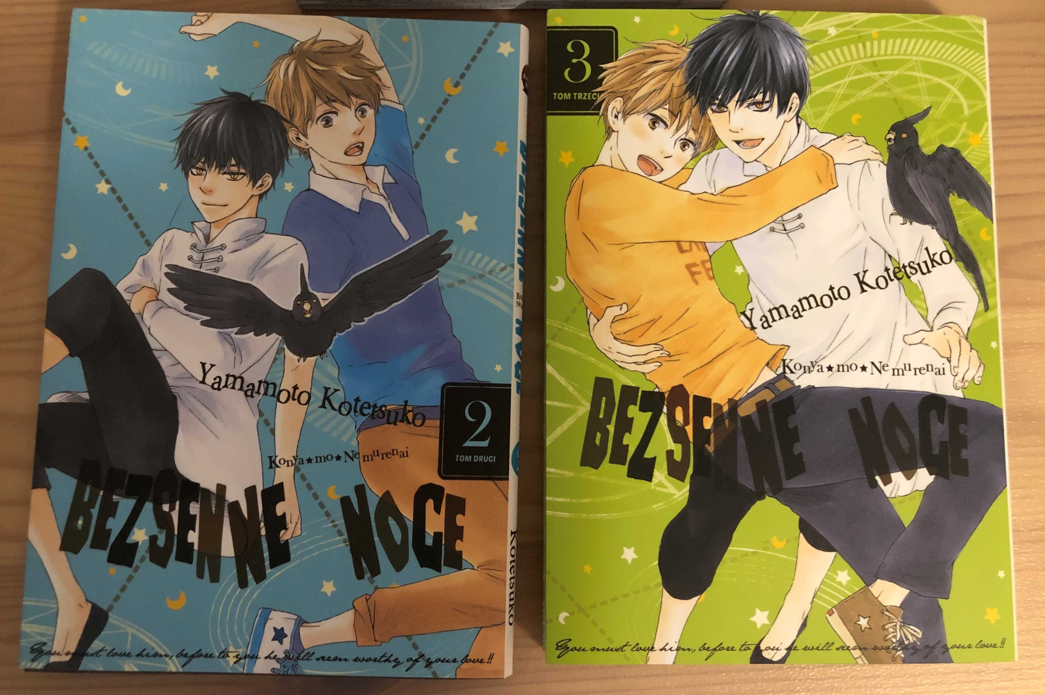 Manga "Bezsenne noce" wyd. Ringo Ame, komplet