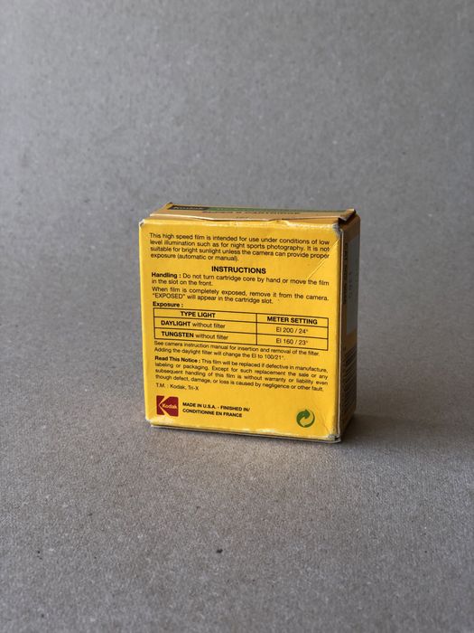 Kodak Super8 - Tri-X cartucho selado