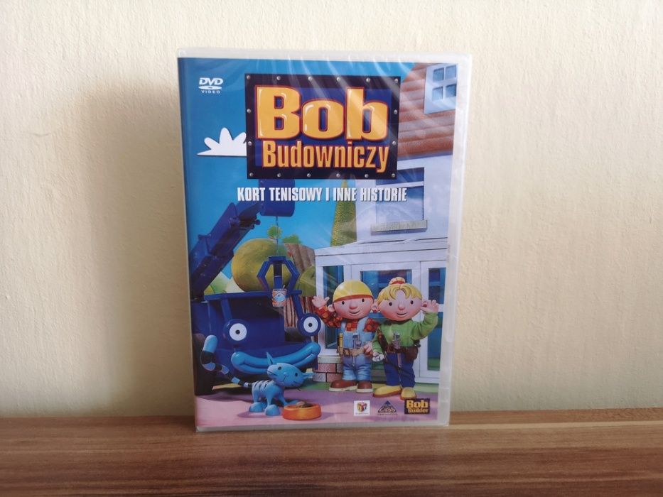 (DVD) Bob Budowniczy - Kort Tenisowy I Inne Historie | NOWA, BAJKA