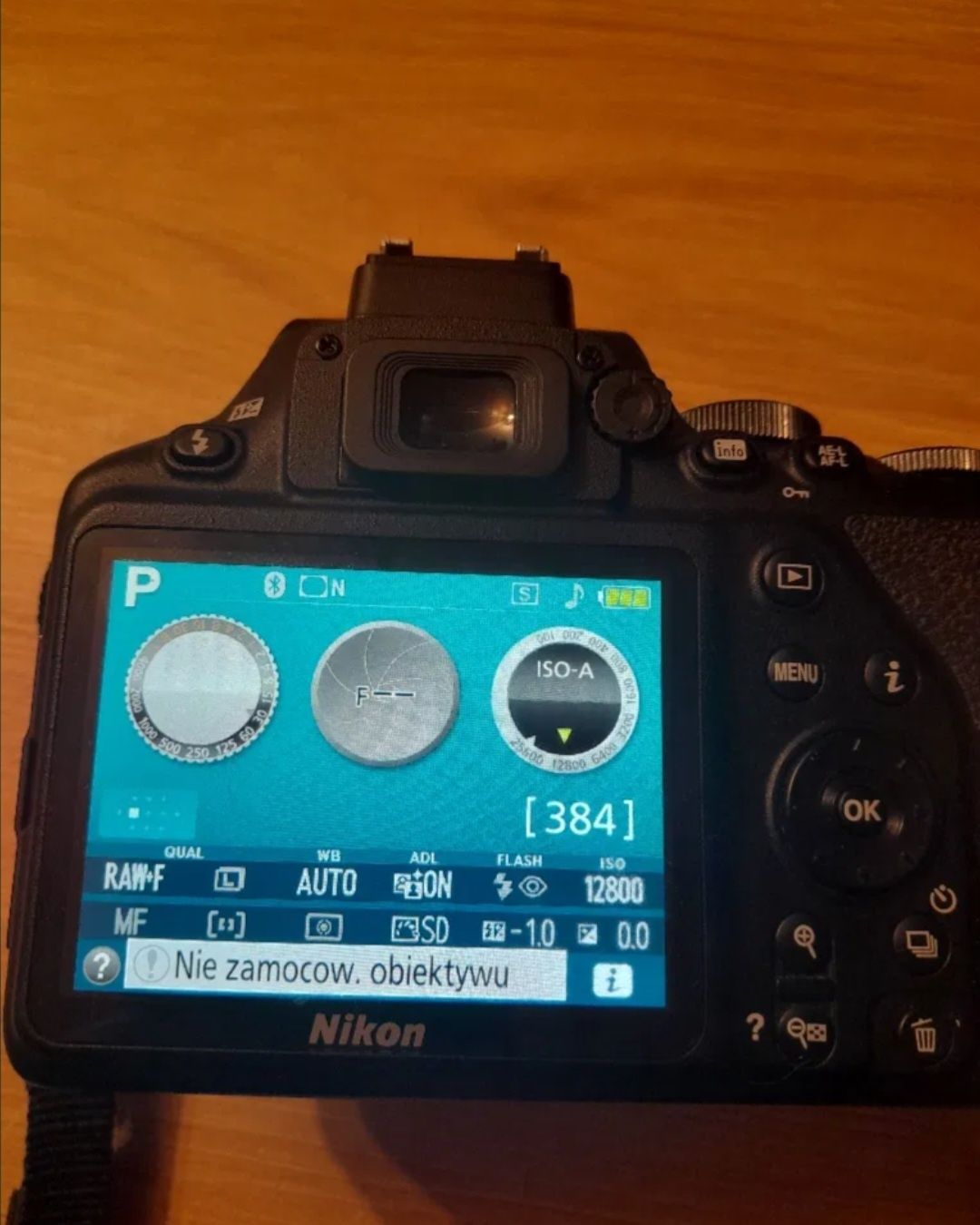 Nicon d3500 + GRATIS Nicon coolpix p80