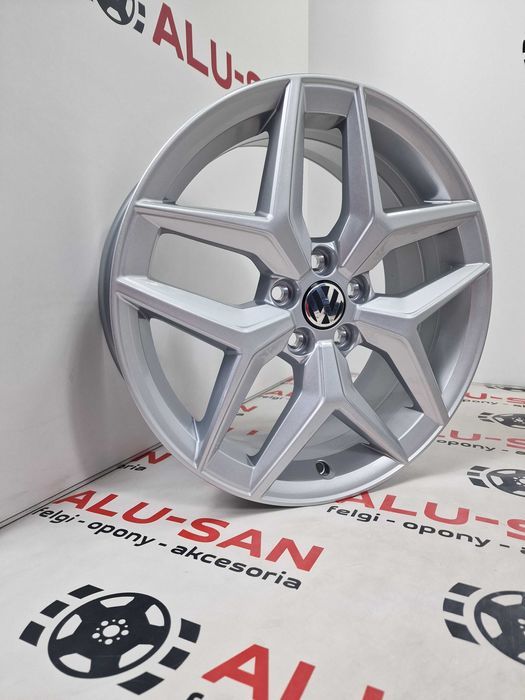 NOWE alufelgi VW 17" 5x100 Nowe Polo  (AW) Srebrny