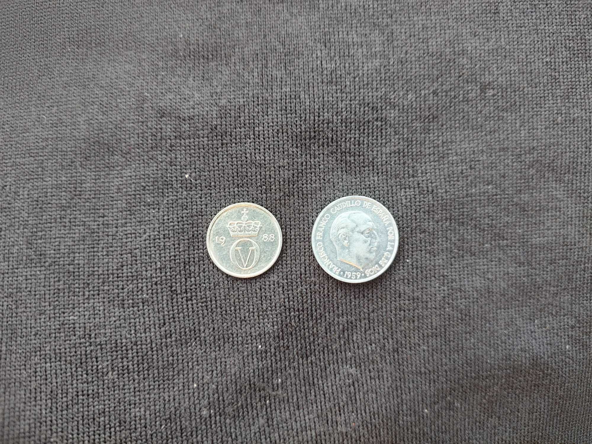 Набір монет Іспанії, Македонії, Португалії.