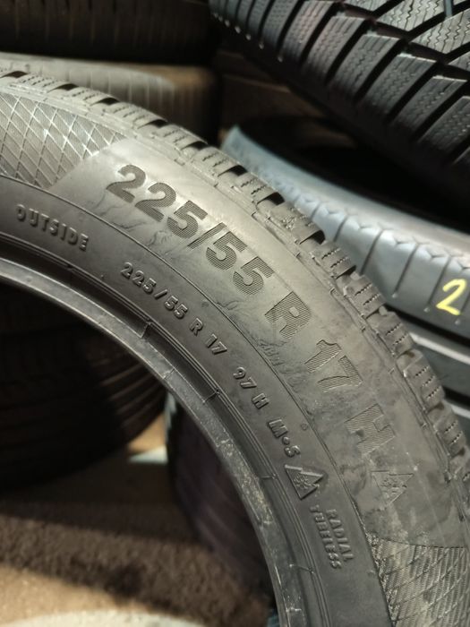 225/55r17 Continental TS850P 7.5mm