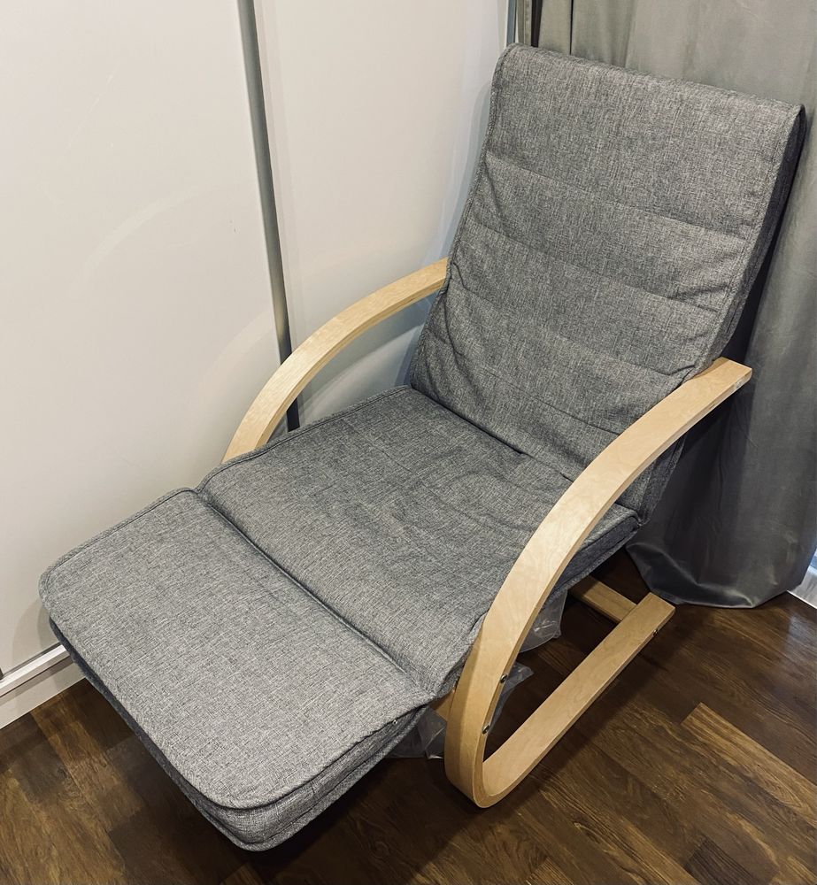Fotel wypoczynkowy Grand z regulowanym podnôżkiem