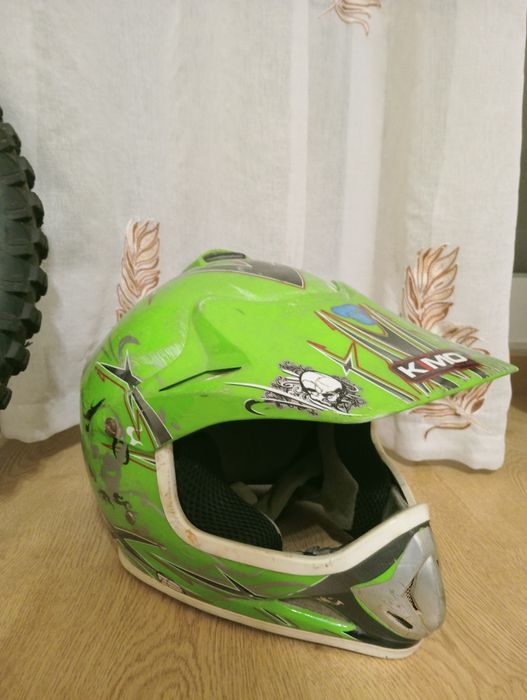 Equipamento de mota capacete