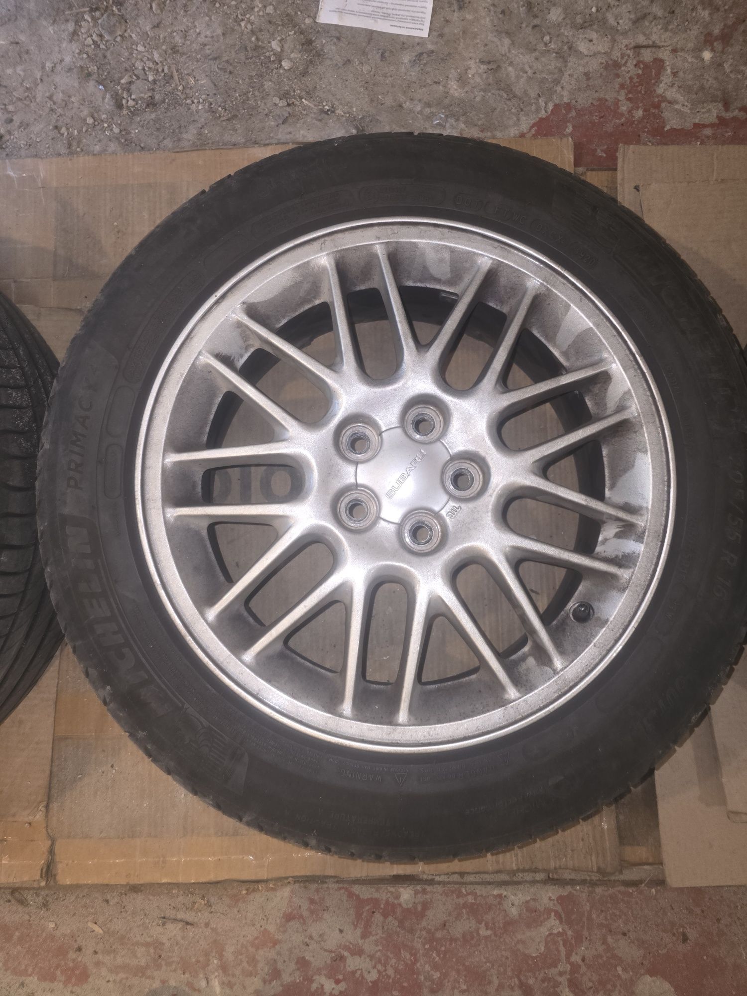 Диски 5×100 ВВS ориг. Мишелин примаси 4