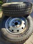 2 felgi R16 IVECO 5041.03.598  ET68 opony zimowe 2024 bieżnik 9-10mm
