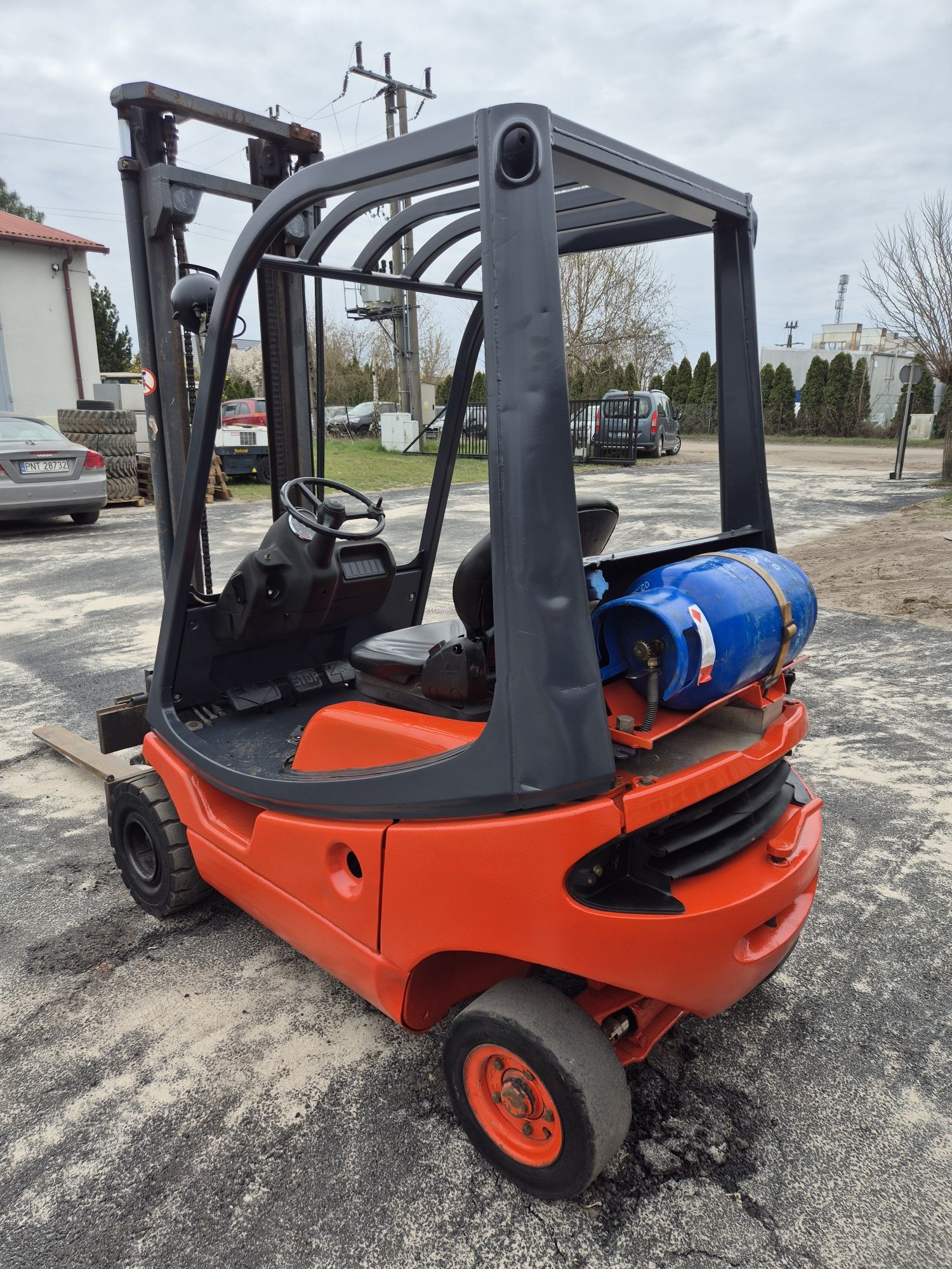 Wozek widłowy linde h16 t gazowy 1600kg z Niemiec okazja
