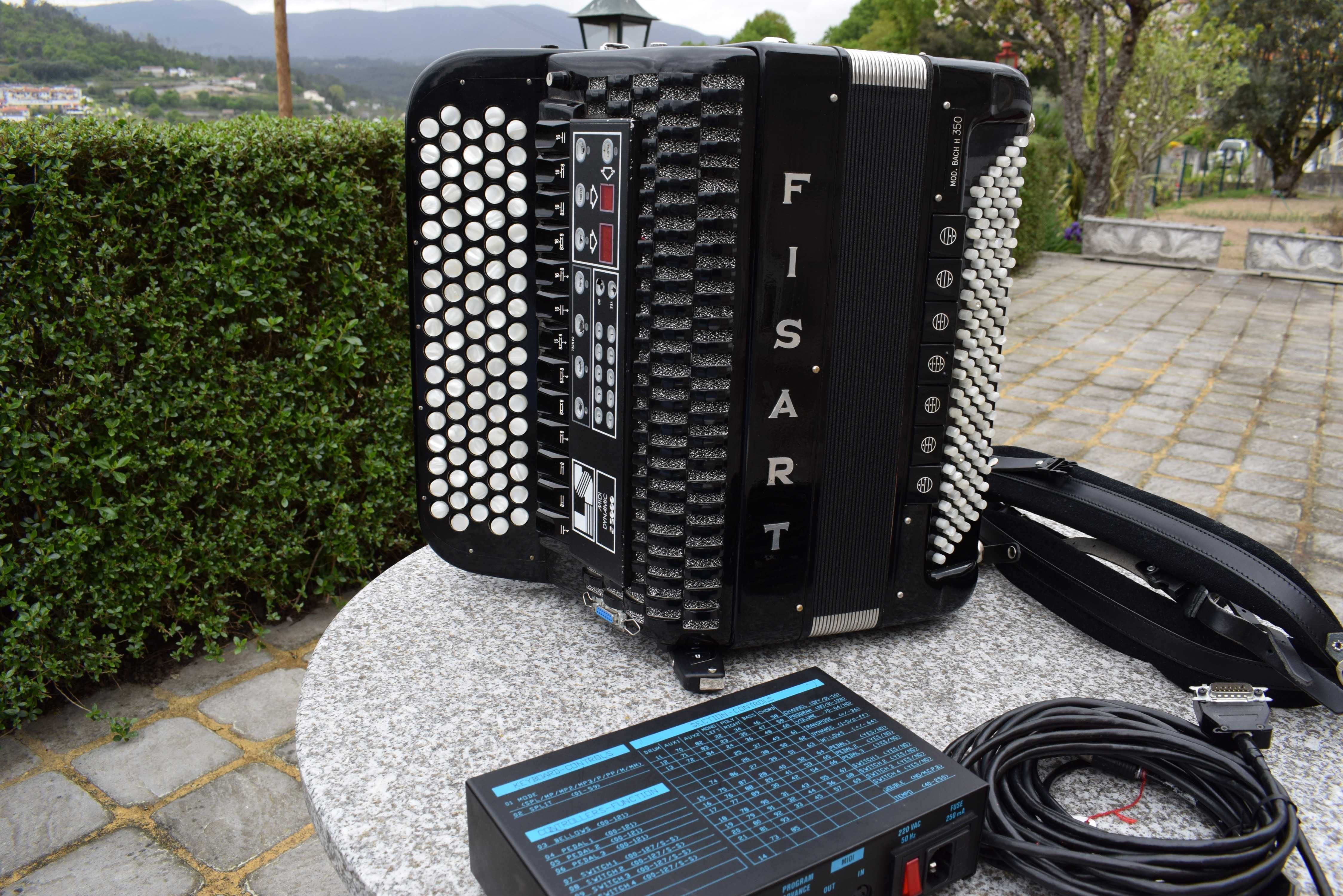 Acordeao  FISART 4 VOZ Com Sistema Midi, N . 87