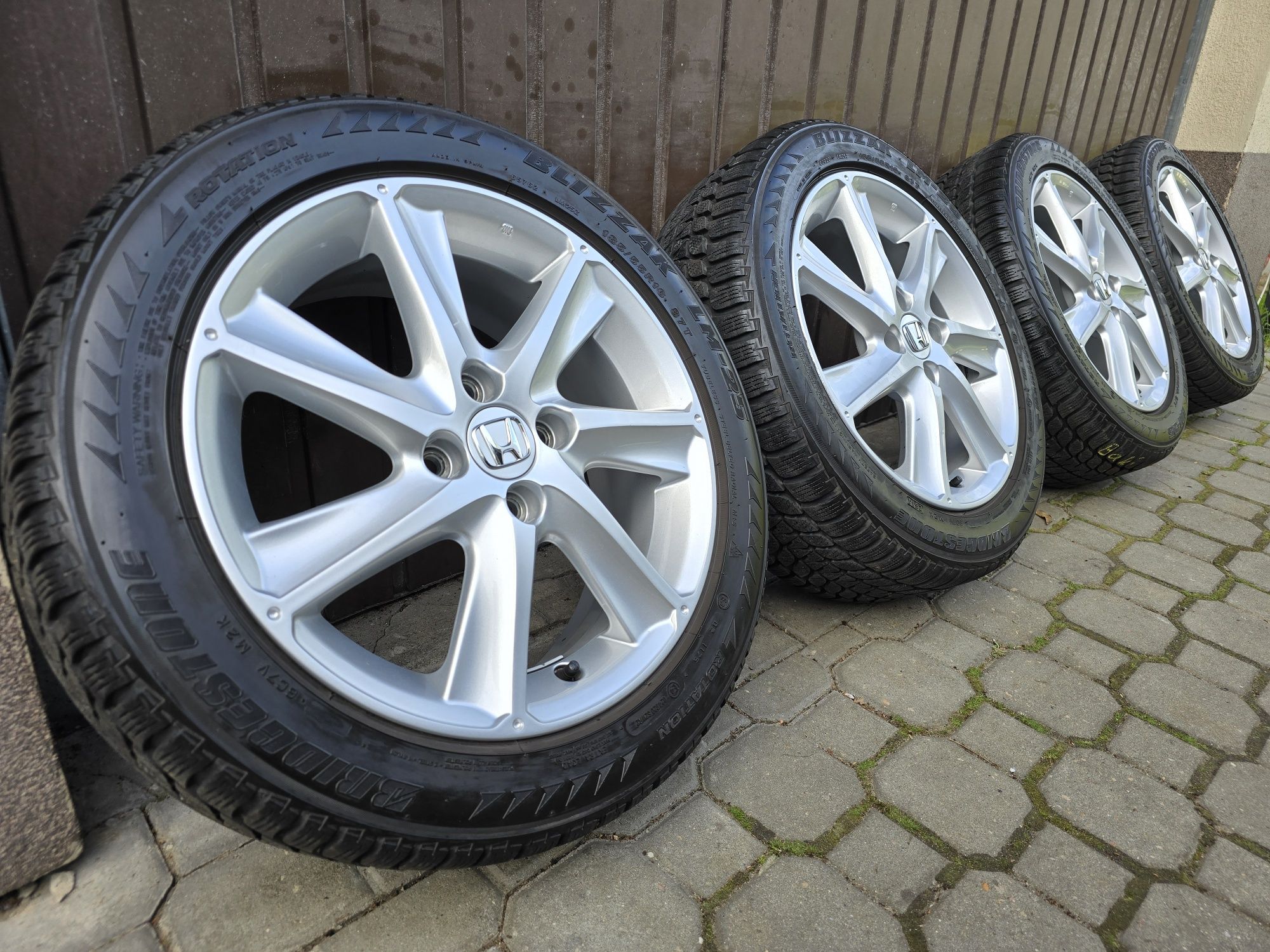 Felgi z oponami 185/55R16 Honda Jazz 4x100 Civic City CRX 16"