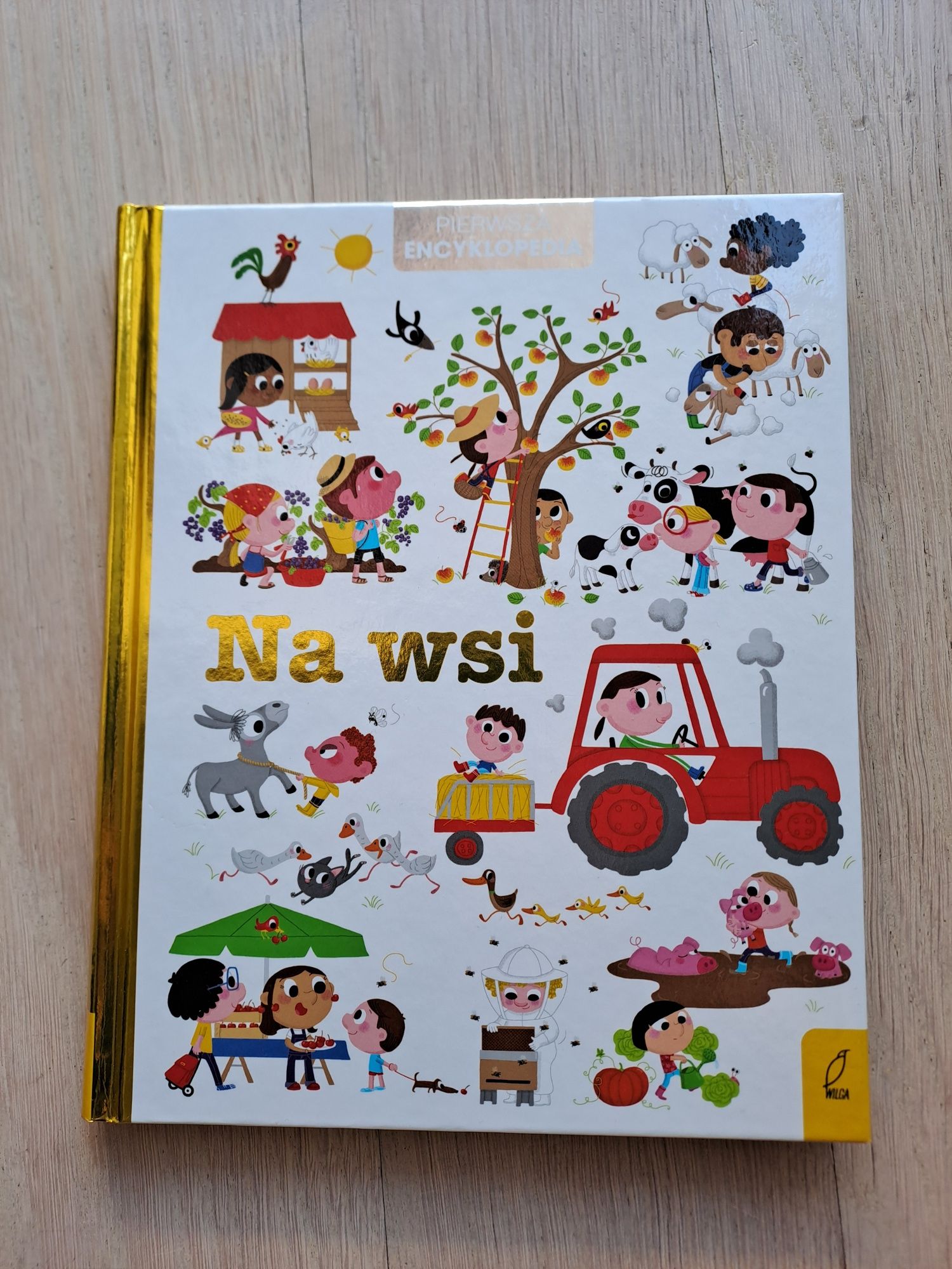 Moja pierwsza encyklopedia Na wsi książka obrazkowa