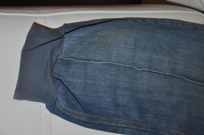 Rybaczki ciążowe jeansowe rozm. S 9fashion indygo