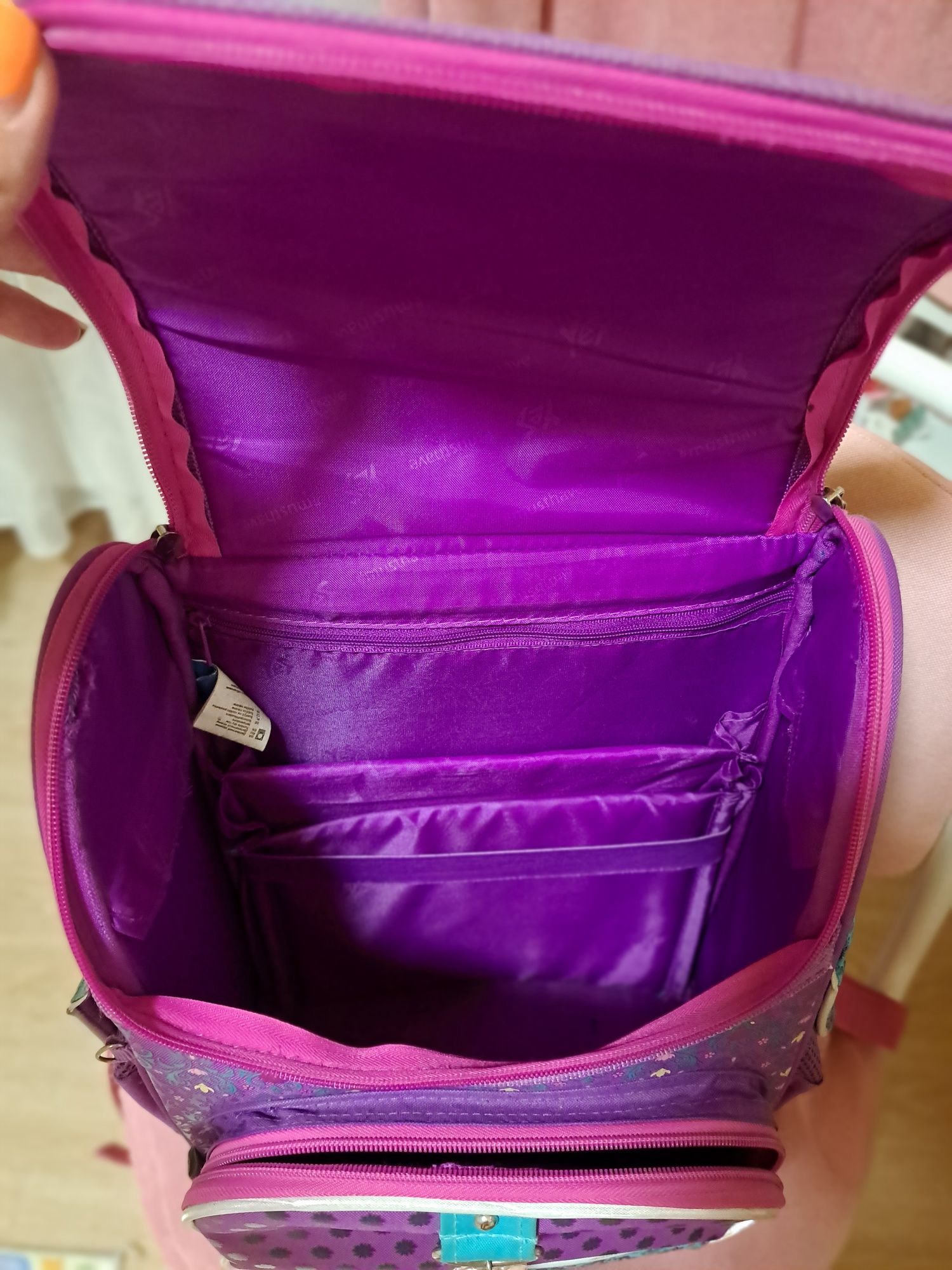 Каркасный школьный рюкзак YES, Frozen