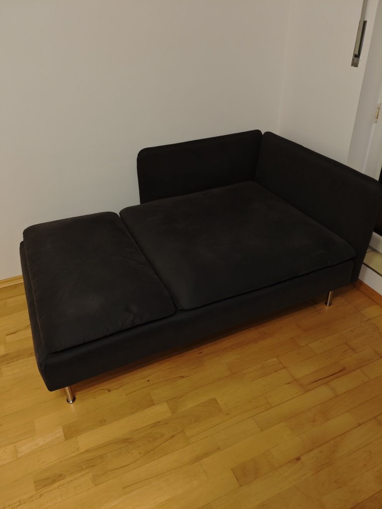 SÖDERHAMN Szezlong Leżanka Ciemna Komplet Stan Bardzo dobry IKEA