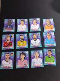 12 cartas raras da panini