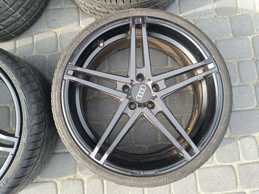 Felgi20 Motec 5*112 Audi A6 A4 opona lato 7mm 2019r kpl