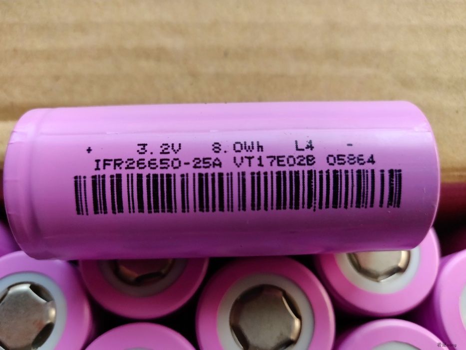 Аккумулятор высокотоковый LiFePo4 26650 2500mAh 3.2V