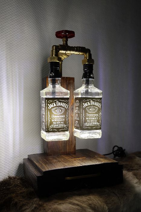 Jack Daniels - lampa z podwójnym kloszem