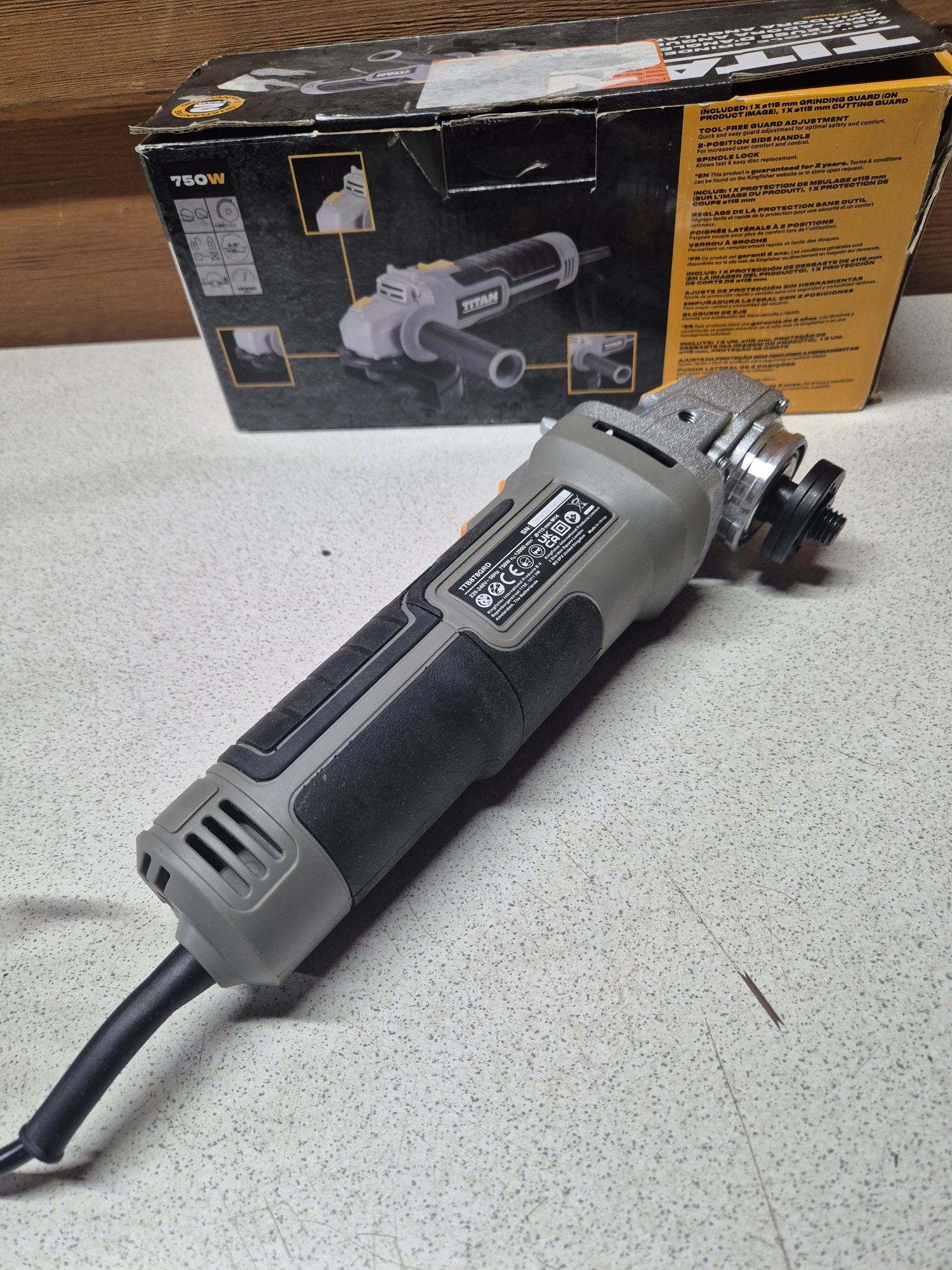 Titan Szlifierka Kątowa 750w